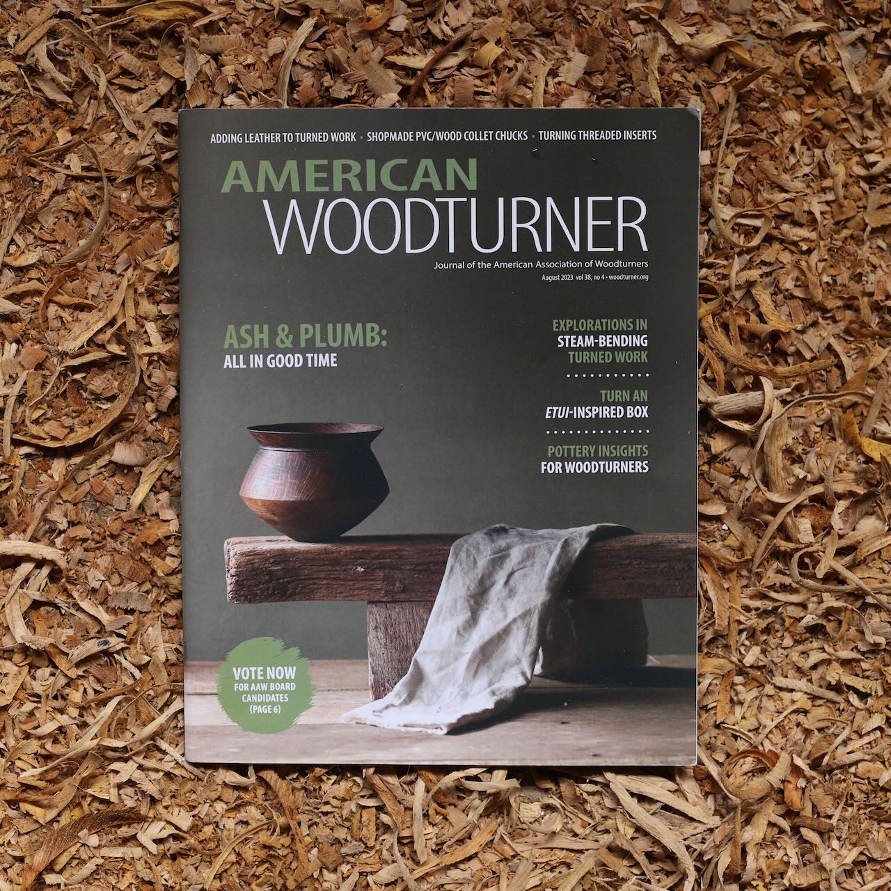 American Woodturner Magazine - Vol. 38, no. 4 (August 2023)