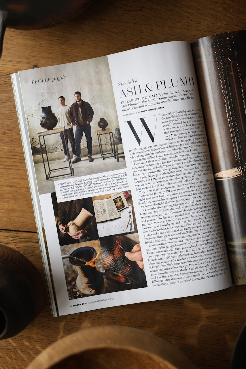 Ash & Plumb in House & Garden UK Magazine - March 2025