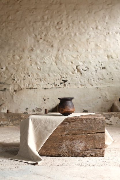 24 - Etruscan Vessel in Leathered Oak